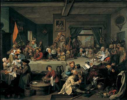 An Election Entertainment - Hogarth