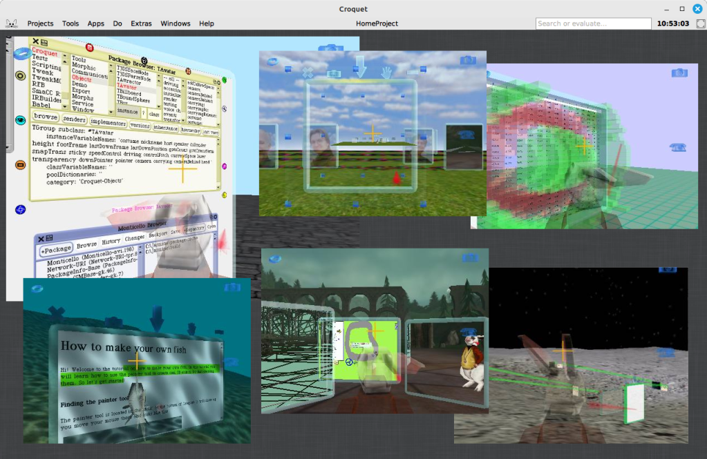 Exploring Croquet in Squeak 6.0: A Community-Driven Effort