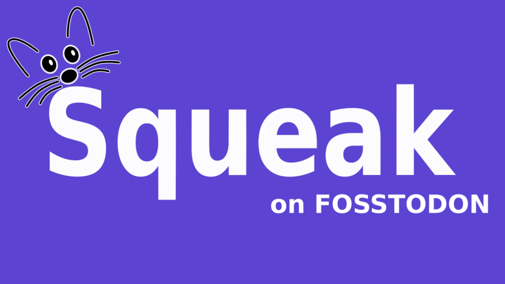 Squeak is now on Mastodon!